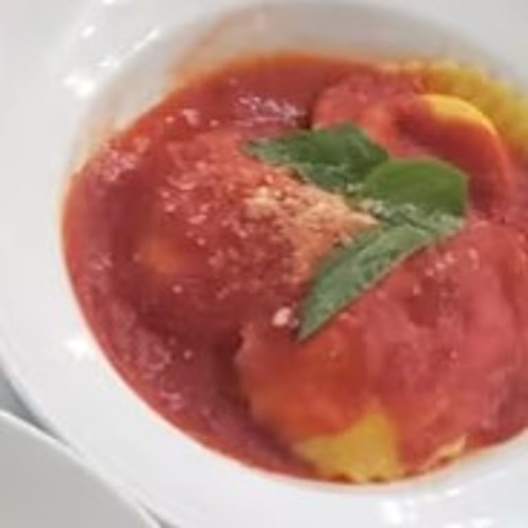 Savor our fresh ravioli
