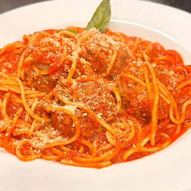 Spaghetti with Meatballs.
