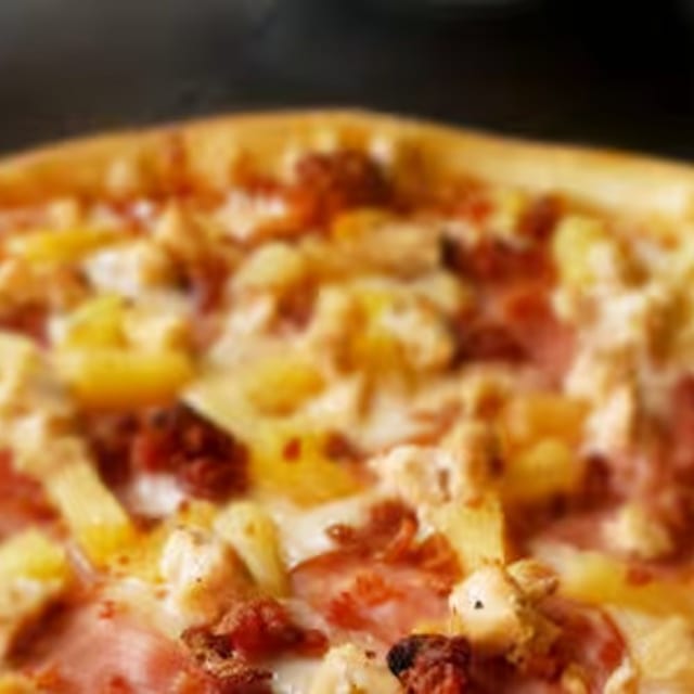 Tsunami Hawaiian Pizza.