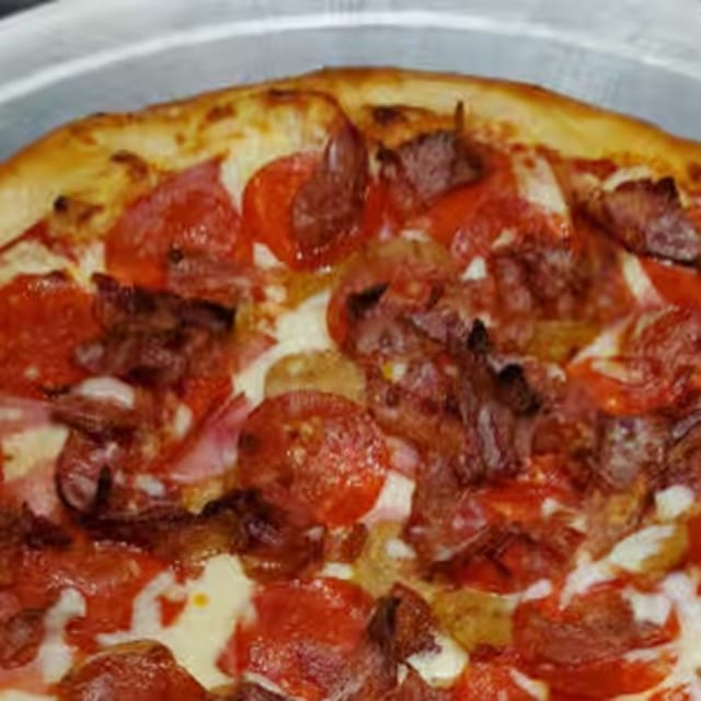 Meat Pizza.