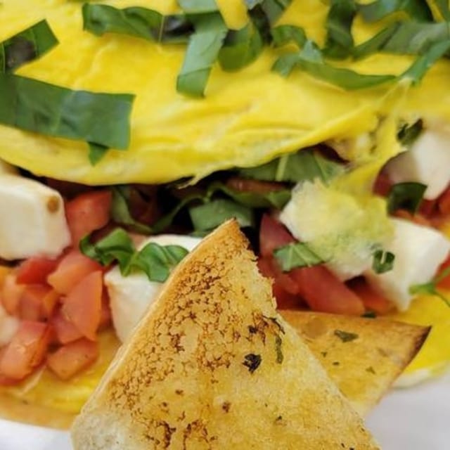 Margherita Omelet Breakfast.
