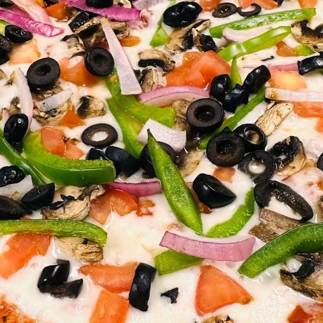 Vegetarian Pizza.
