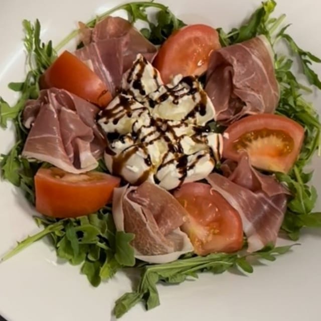 Burrata Salad.