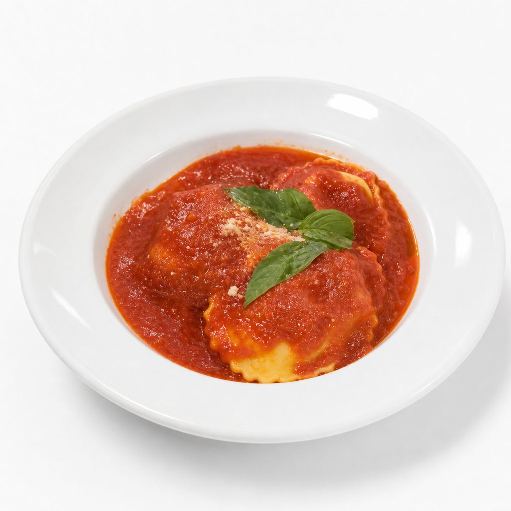Meat Ravioli.