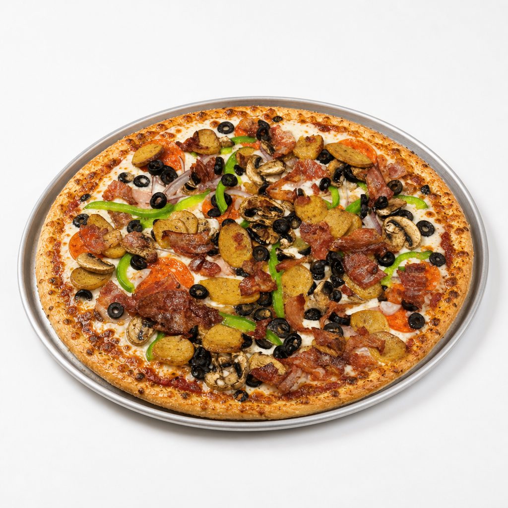 Deluxe Pizza.