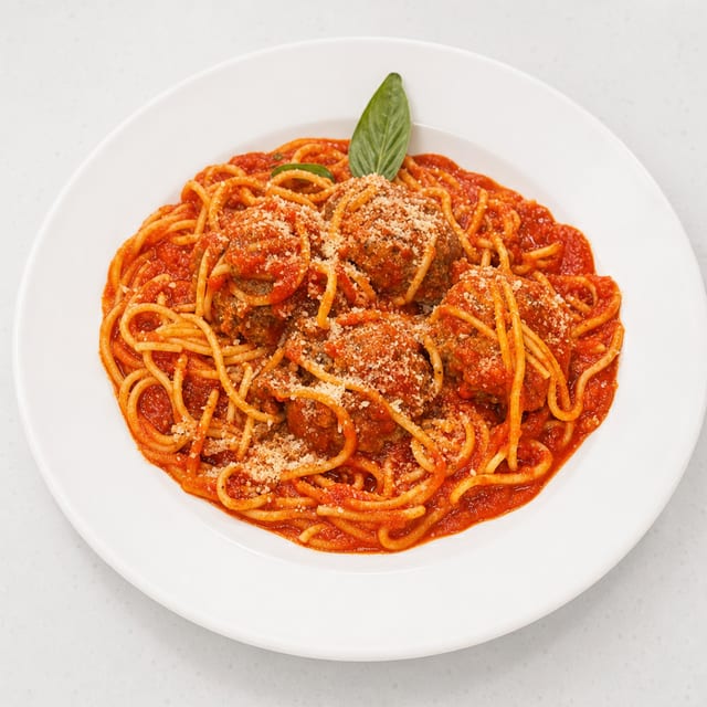 Spaghetti with Meatballs.