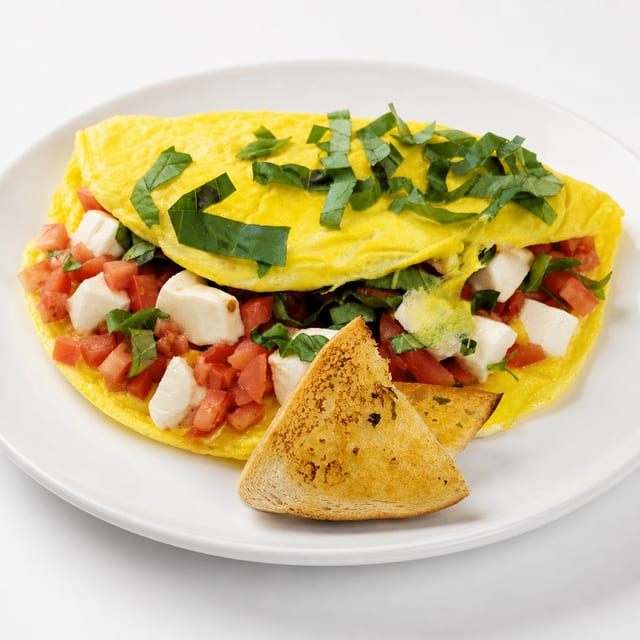 Margherita Omelet Breakfast.