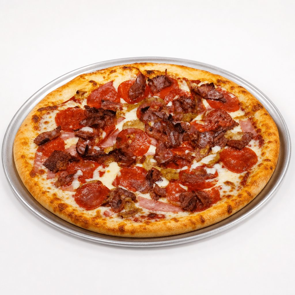 Meat Pizza.