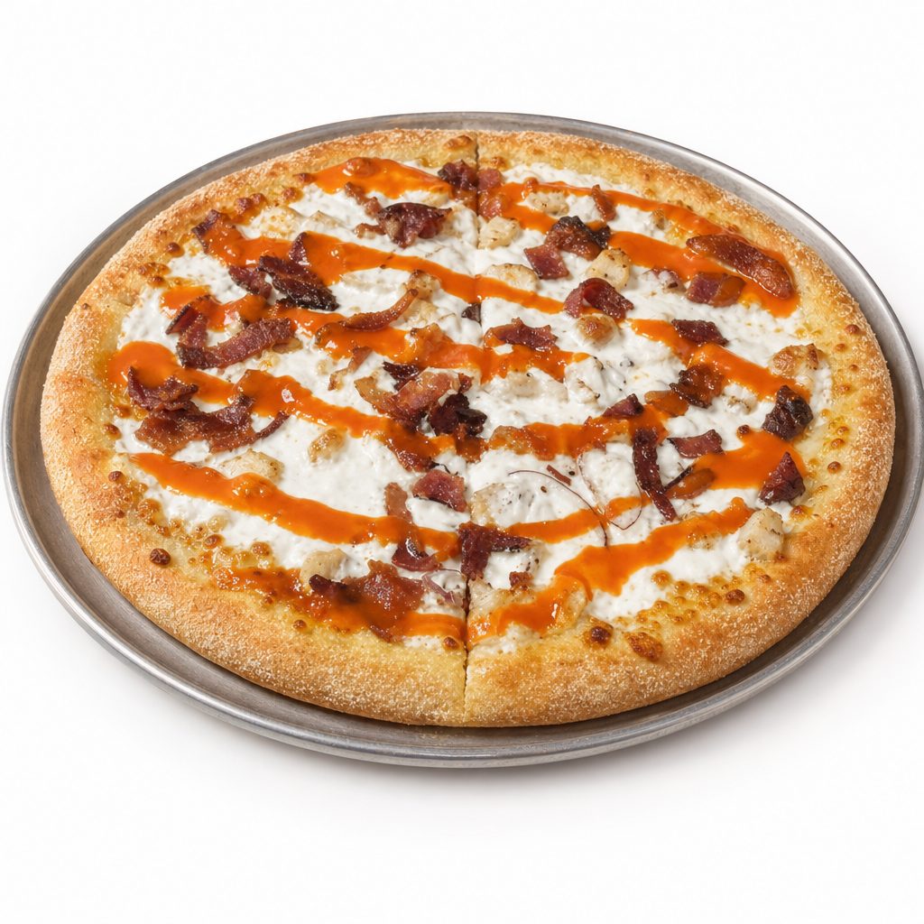 Buffalo Chicken Pizza.
