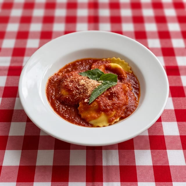 Meat Ravioli.