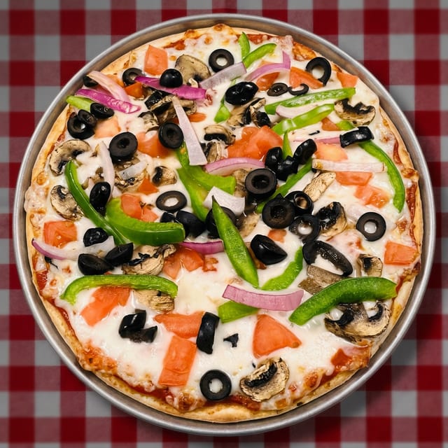 Vegetarian Pizza.