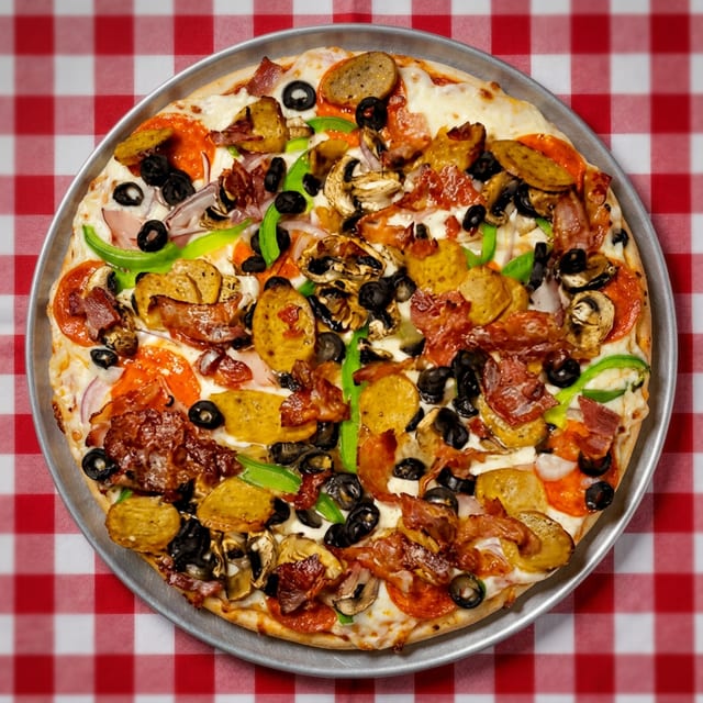 Deluxe Pizza.