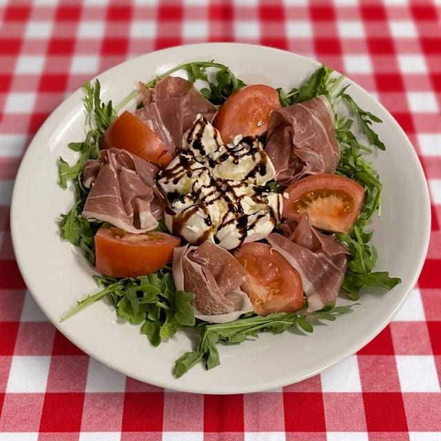 Burrata Salad.
