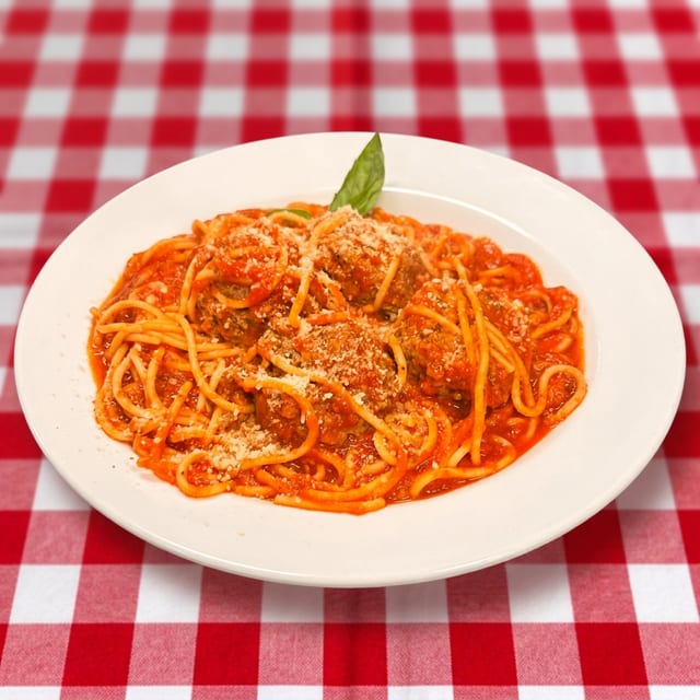 Spaghetti with Meatballs.
