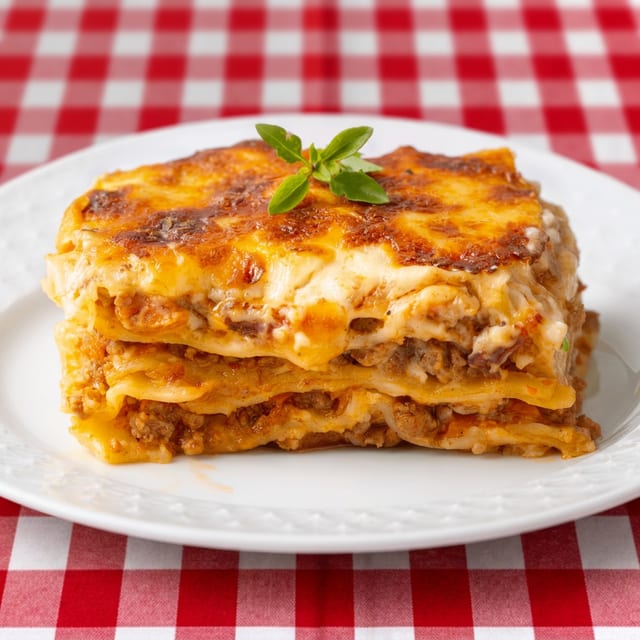 Meat Lasagna.