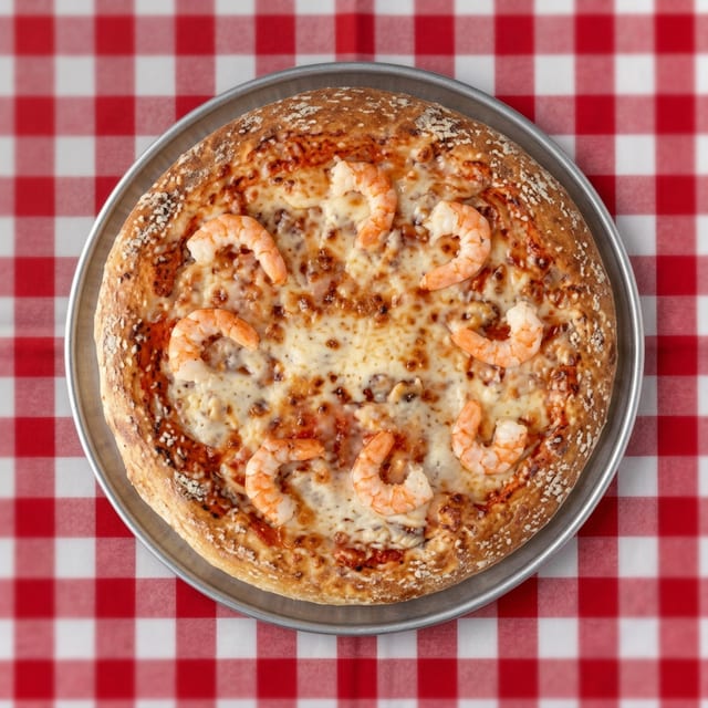 Shrimp Pizza.