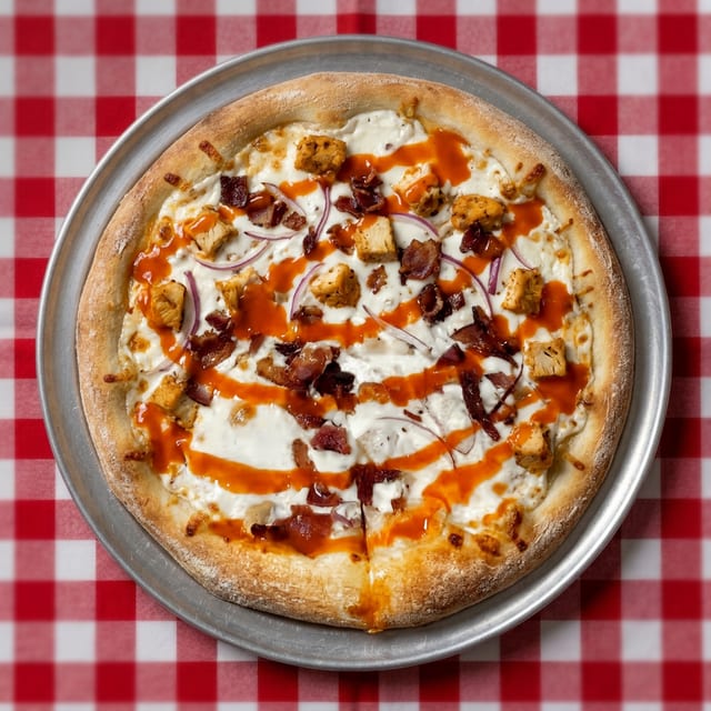 Buffalo Chicken Pizza.